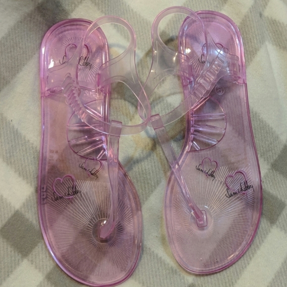 Sam & Libby Shoes - 🌞YAY! Sam & Libby Clear Purple Jelly Sandals